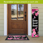 Briarwood Lane Spring Double Sided Reversible Pine Porch Leaner 47x9.5 Spring Dance For Spring Porch Leaner - Image 2