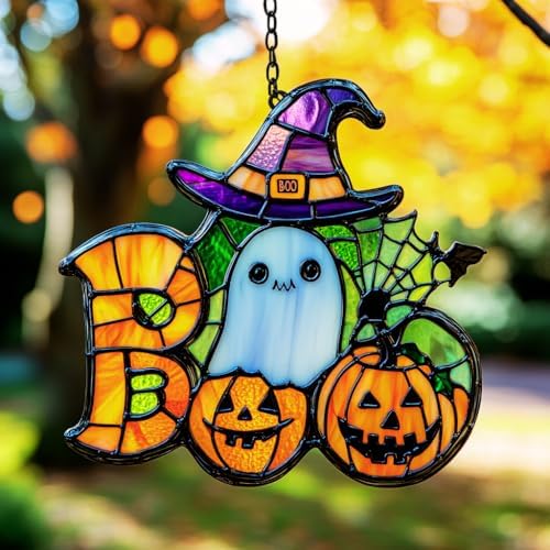 Funny Boo Acrylic Suncatcher by AVAGAN