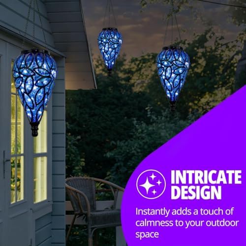 Solar Hanging Lantern Outdoor Lights - Image 5
