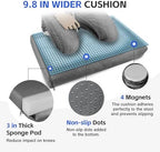Foldable Garden Kneeler Seat, Garden Stools for Seniors, Heavy Duty Stool - Image 3