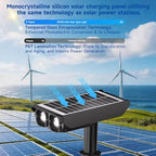 Solar Lights Outdoor with Ambient Light Column&Adjustable Aperture 6 Pack | - Image 6