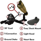 Ignite 9W Brass RGB LED Spotlight for Landscape Lighting - Image 2