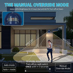 Motion Sensor Outdoor LED Wall Sconce Dusk to Dawn Exterior Barn Lighting - Image 3