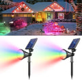Solar Lights Outdoor Waterproof Spot Lights, Multicolor 2 Pack by Unknown