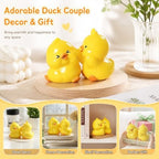 8 Pack Kawaii Animal Couple Figurines, Cute Desk Decor & Cake Topper - Image 3