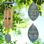 ASTARIN Personlized Wind Chimes Memorial, 35 in Sympathy Gifts for Loss of Loved One, Sympathy Wind Chimes for Loss Lover Mother Father, Metal Wind Chime for Funeral(Produced in Texas) - Image 7