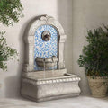 Manhasset 30 1/4" High Stone and Blue Outdoor Floor Large Fountain by JohnTimberland