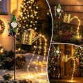 Solar Lamp Ironware Watering Can Christmas Outdoor Lawns Garden Light Decor by Unknown