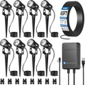 SUNVIE All-in-One Low Voltage Landscape Lighting Kit, Dusk to Dawn, 8 PCS by SUNVIE