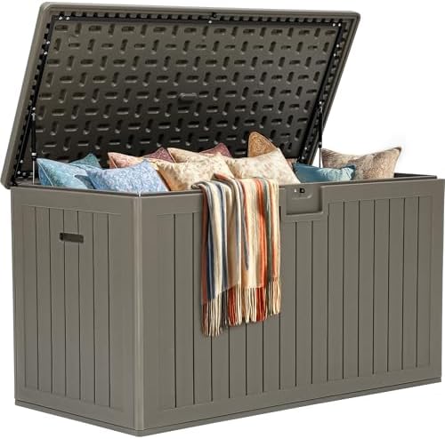 YITAHOME 220 Gallon Extra Large Deck Box by YITAHOME