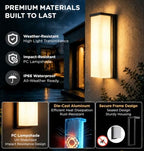 Outdoor Wall Sconce 14 Inch, IP66 Waterproof, 2640LM Brightness, ETL, 3CCT - Image 2