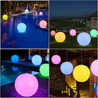 Floating Pool Lights Solar Powered,Blibly 14 inch Pool Lights that Float, Inflatable Waterproof Led Balls, Solar Floating Light for Outdoor Swimming Pond Garden Lawn Party Decor (4 Pack) - Image 6