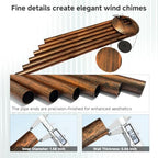 78" Extra Large Wind Chimes for Outside, 6 Thick and Bold Aluminum Tubes - Image 3