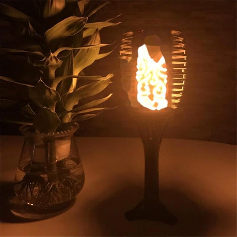 Solar Flame Lamp Flickering IP65 Waterproof LED Garden Decoration Landscape Light Lawn Lamp Path Lighting Torch Light Spotlight - Image 3