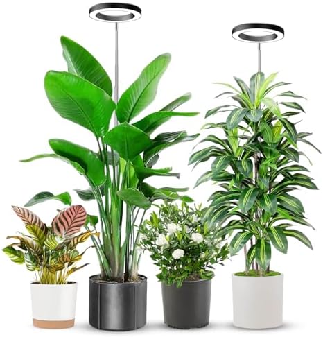 Aokrean 6.3in Grow Light,Full Spectrum Plant Light for Indoor Growing 5V/3A by Aokrean