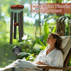 Personalized Cat Memorial Wind Chime, Custom Name & Year Sympathy Gift, in Loving Memory Pet Loss Windchime, Remembrance Garden Decor Deep Tone Outdoor 26 32 37 Inch - Image 6