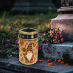 Poceacles Solar Lights Outdoor Solar Powered Cemetery Stake Candle Grave Lamp Landscape Lighting Grave Flameless Candle for Autumn Decor, Retro Gnome Sunflower, Pack of 2 - Image 3