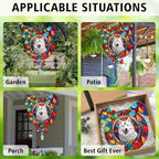 American Eskimo Dog Ears Wind Spinner, American Eskimo Wind Spinner Hanging for Yard and Garden (American Eskimo) - Image 5
