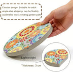 Garden Stepping Stones, Durable Landscape Features for Pathways and Flower Beds, 3D Sculptural Design, Decorative Outdoor Decor - Image 6