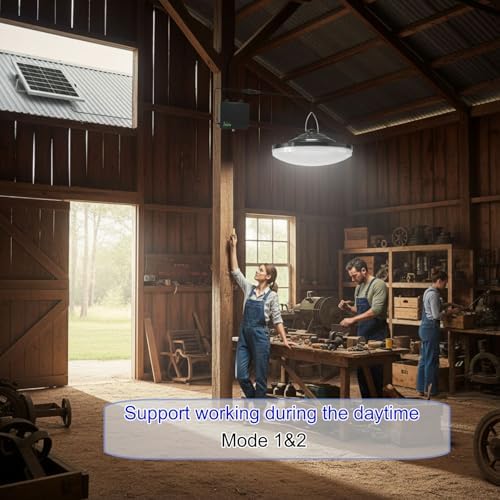 HULPPRE Solar Shed Light with Pull String,Indoor&Outdoor,Daytime or Night - Image 4