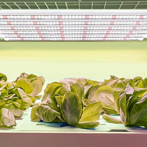 GYTF T5 LED Grow Lights, 306-Bulbs 5000K White Full Spectrum Plant Growing Lamp Bars for Indoor Plants Seedling Hydroponics, Daisy-Chain Design (6 x 10W, 300W Equivalent) - Image 3