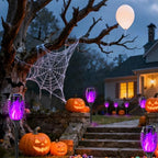 Swingers Solar Lights Outdoor, Halloween Solar Torch Lights - Image 2