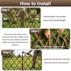 Avalution Decorative Garden Fence Outdoor,Total 12in(H) x 11.6 ft(L) 2 Pack - Image 6