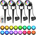 RGBW Spot Lights Outdoor 12W Color Changing Landscape Lighting by Wilawels