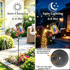 Fairy Solar Watering Can Light,Garden Decor Gifts for Mom Grandma Large - Image 5