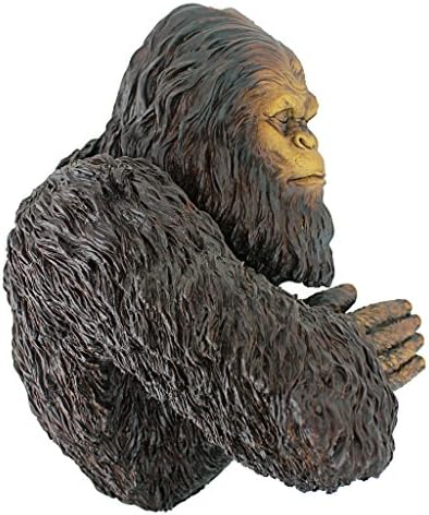 Design Toscano DB583078 Bigfoot The Bashful Yeti Indoor/Outdoor Garden Tree Sculpture, 15 Inches Wide, 12 Inches Deep, 15 Inches High, Handcast Polyresin, Full Color Finish - Image 2