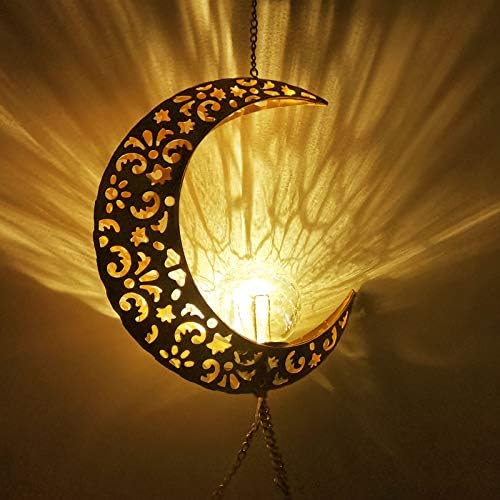 Moon Wind Chimes Solar Outdoor, Mother's Day Wind Chime Gift for Mom, Women, Grandma, Garden Courty ard Lawn Decor, Thanksgiving Gifts, Moon Gifts, Wind Chimes for Outside - Image 6