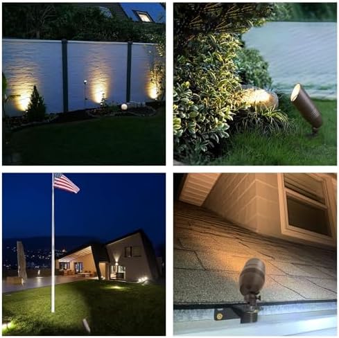 Low Voltage Landscape Spotlights with 5 CCT for Accent Lighting - Image 5