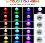Color Change Landscape Lighting Low Voltage LED Outdoor Spotlights 6W 12V IP66 Waterproof Landscaping Lights Remote Control Garden Pathway Lights RGB Trees Decorations - Image 4