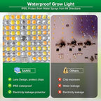 SANSI Dimmable 45W Full Spectrum LED Grow Light 3000K 5000K 660nm 730nm - Image 6