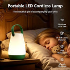 2-Pack Rechargeable Outdoor Table lamp with Handle,RGB and Remote - Image 2