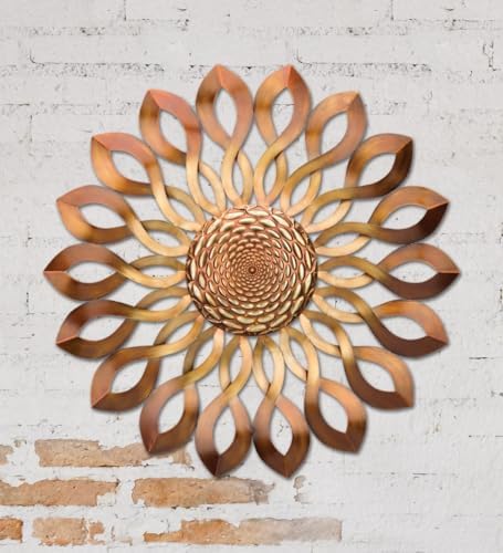Regal Art & Gift Large Metal Sun Wall Decor, Indoor & Outdoor Sunburst Art - Image 4
