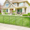 36” x 12’ No-Dig Metal Garden Fence with Stakes, Panels Fencing for Dogs by FOREHOGARGARDEN%EF%BC%86HOME
