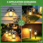 Solar Motion Lights Outdoor for Halloween Decorations, 4 Pack - Image 3