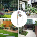 Solar Lanterns Outdoor Watering Can Shape Landscape Lantern - Image 5