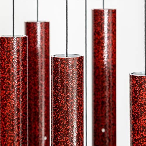 Corinthian Bells by Wind River - 44 inch Ruby Splash Wind Chime for Patio, Backyard, Garden, and Outdoor Decor (Aluminum Chime) Made in the USA - Image 2