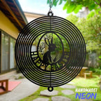 Personalized Irish St. Patrick's Day Shamrock Wind Spinner Sublimation Custom Family's Name Last Name Metal Art Laser Cut Design 3D Decor Garden Yard Outdoor Newlyweds Gifts (Easter Day) - Image 6
