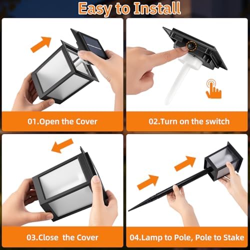 KYEKIO Large Size & Gen2 Flame Solar Torch Lights for Halloween Decorations - Image 4