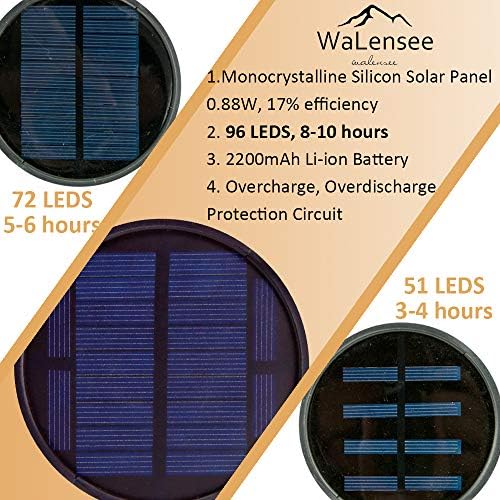 Walensee Solar Lights Outdoor Upgraded 43"(2 PACK) 96 LED Waterproof Flickering Flames Torch Lights Outdoor Solar Spotlights Landscape Decoration Lighting Dusk to Dawn Auto On/Off Security Torch Light - Image 4