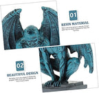 Resin Gargoyle Statue Halloween Gothic for Garden and Living Room Decor - Image 6