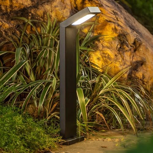 Landscape Path Lights IP65 Waterproof Bollard Light Outdoor Led Landscape Lighting for Commercial Garden Walkway Lawn Lamp 3000K LED Modern Pathway Lamp by JHBHQKX