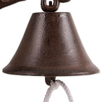 Rooster Cast Iron Bell Rooster, 7.56x4.92x13.19" - Image 6