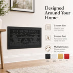 Custom Metal Air Return Vent Cover Decorative,Custom Name Size Color - Image 4