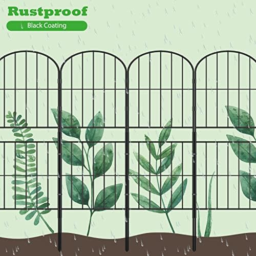 Decorative Garden Fence Fencing 36in (H) x 10ft (L) Animal Barrier for Dog - Image 4