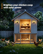 TISEJOY Solar Wall Lantern Outdoor Playhouse Light, Playhouse Accessories - Image 4