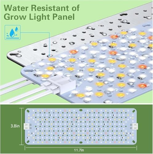 40W Full Spectrum Grow Lights Panel for Indoor Plants - Image 6